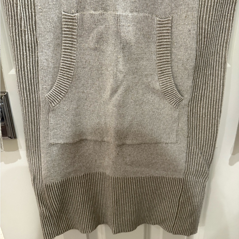Prana Avalone Knit Dress Organic Cotton Stone size Small - Picture 5 of 10